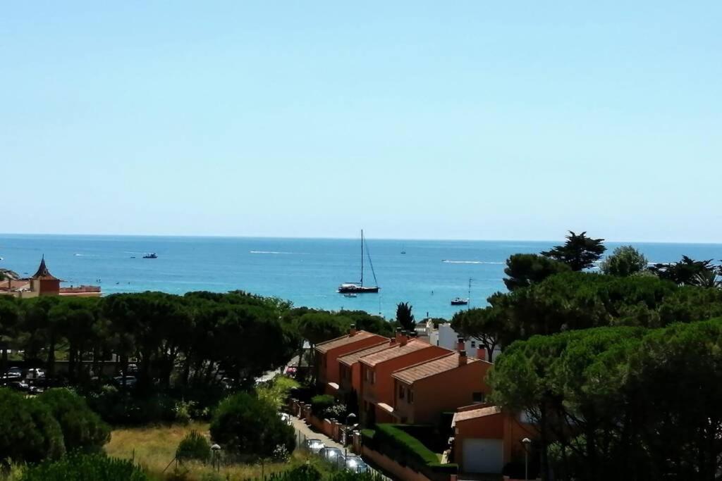 Apartamento Con Terraza En La Playa De La Fosca Palamós Exteriör bild