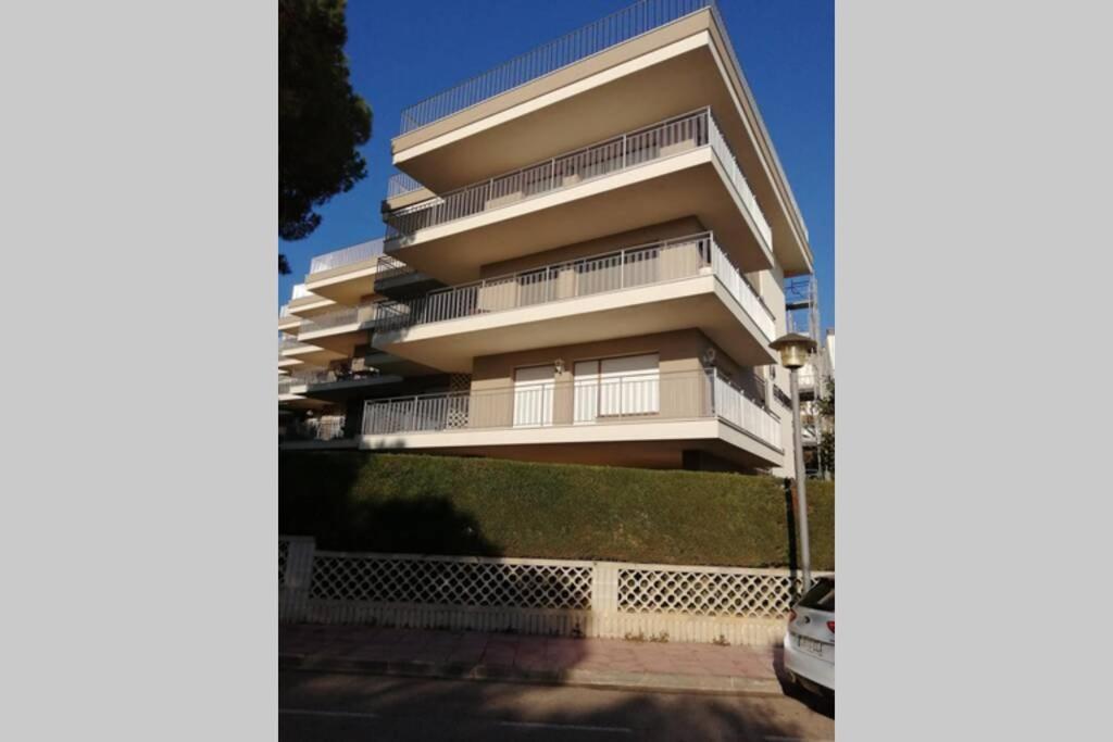 Apartamento Con Terraza En La Playa De La Fosca Palamós Exteriör bild